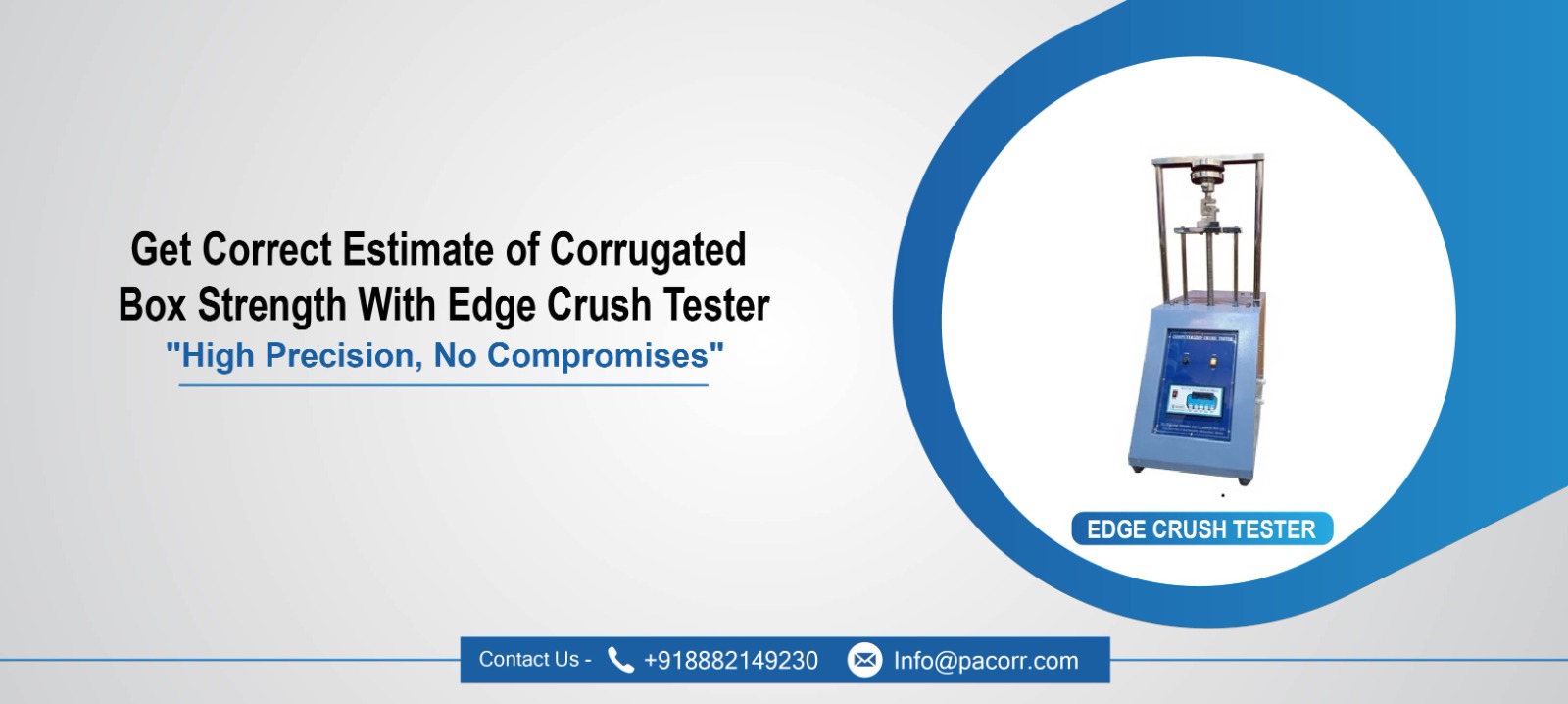 Get Correct Estimate of Corrugated Box Strength With Edge Crush Tester Get Correct Estimate of Corrugated Box Strength With Edge Crush Tester