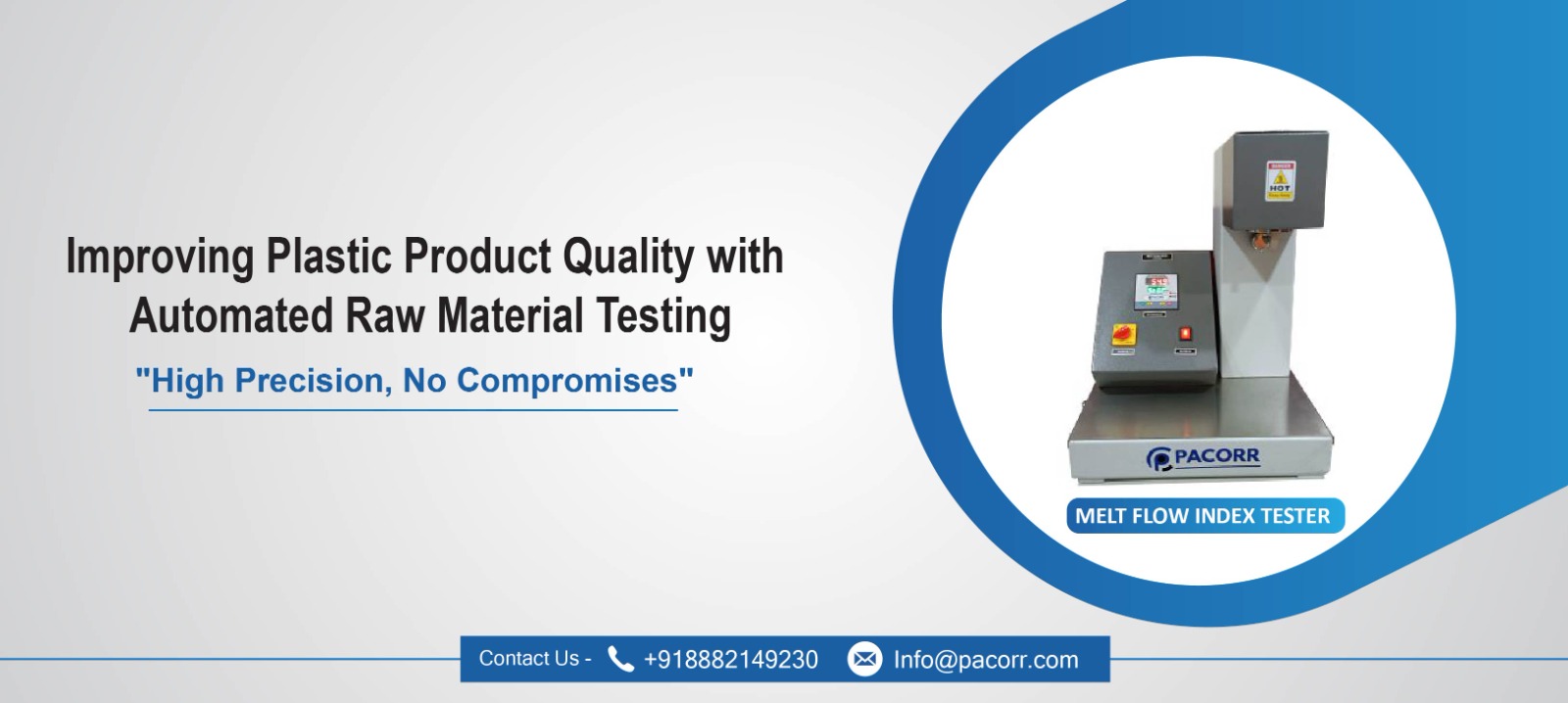 Improving Plastic Product Quality with Automated Raw Material Testing Improving Plastic Product Quality with Automated Raw Material Testing