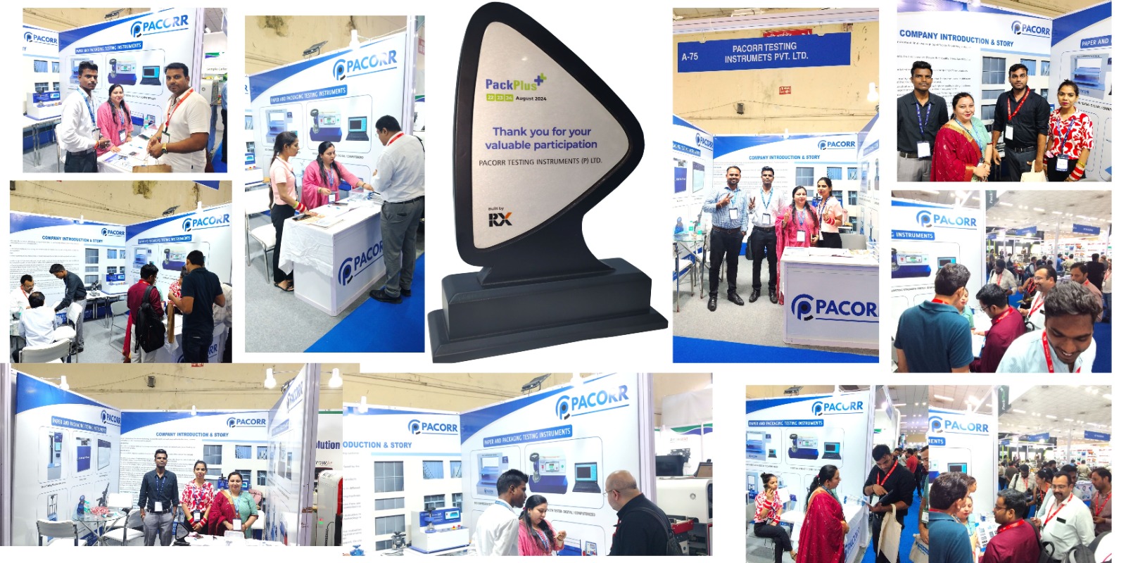 Celebrating a Successful Showcase at PackPlus Delhi 2024 with Pacorr Testing Instruments