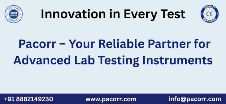 Pacorr Drop Tester Working Principle