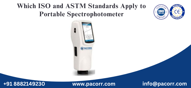 Which ISO and ASTM Standards Apply to Portable Spectrophotometer
