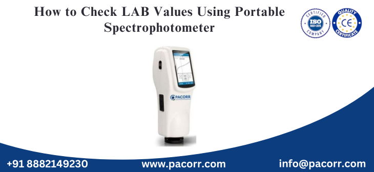 How to Check LAB Values Using Portable Spectrophotometer How to Check LAB Values Using Portable Spectrophotometer