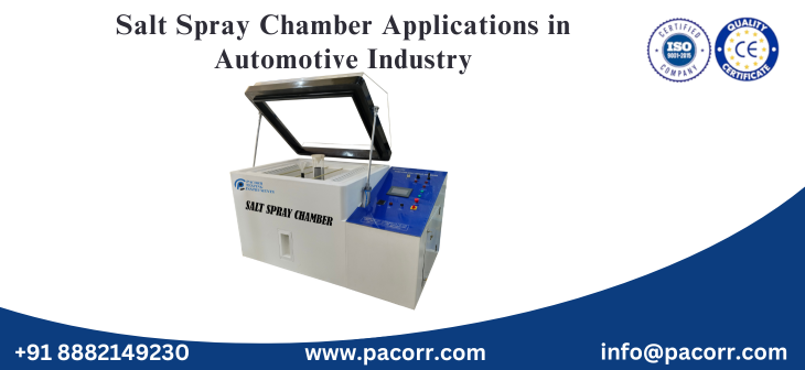 Salt Spray Chamber Applications in Automotive Industry