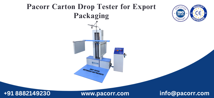 Pacorr Carton Drop Tester for Export Packaging