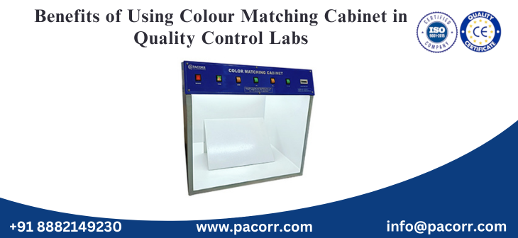 Benefits of Using Colour Matching Cabinet in Quality Control Labs