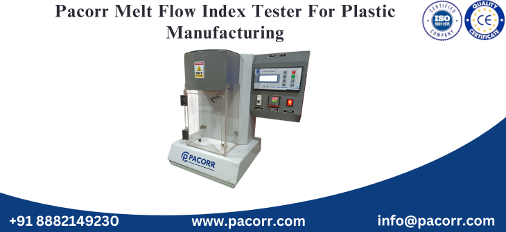 Pacorr Melt Flow Index Tester For Plastic Manufacturing