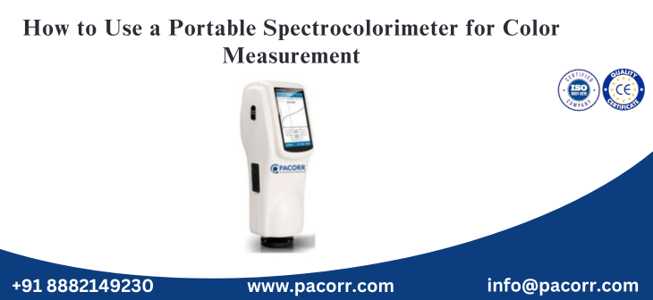 How to Use a Portable Spectrocolorimeter for Color Measurement