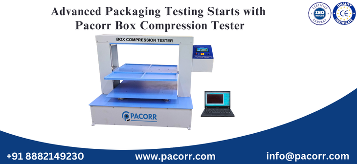 Advanced Packaging Testing Starts with Pacorr Box Compression Tester