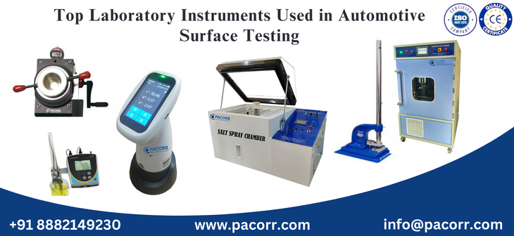 Top Laboratory Instruments Used in Automotive Surface Testing