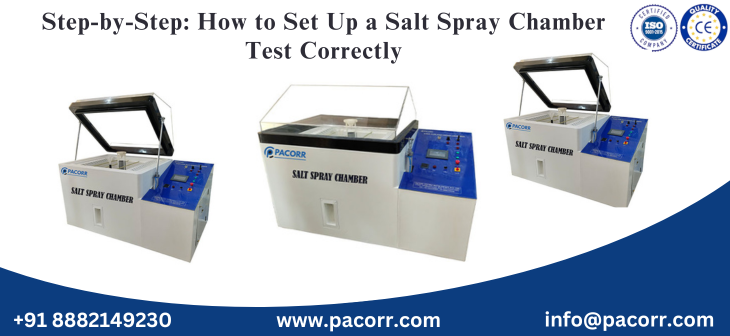 Step-by-Step: How to Set Up a Salt Spray Chamber Test Correctly | Pacorr