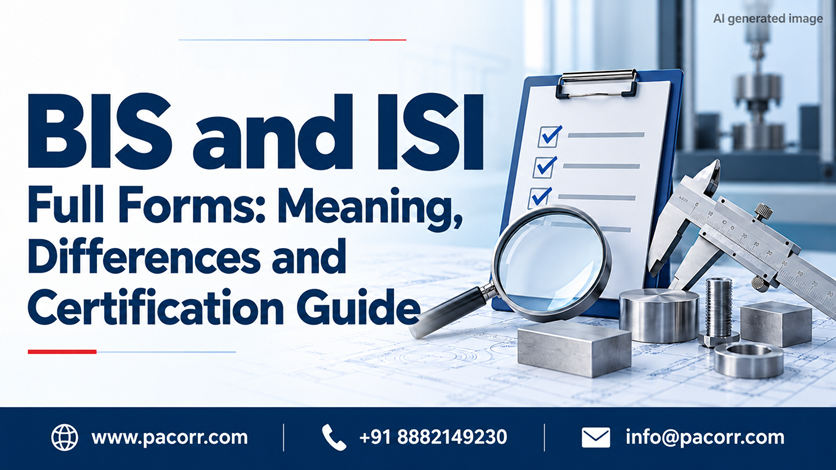 BIS and ISI Full Forms: Meaning, Differences and Certification Guide