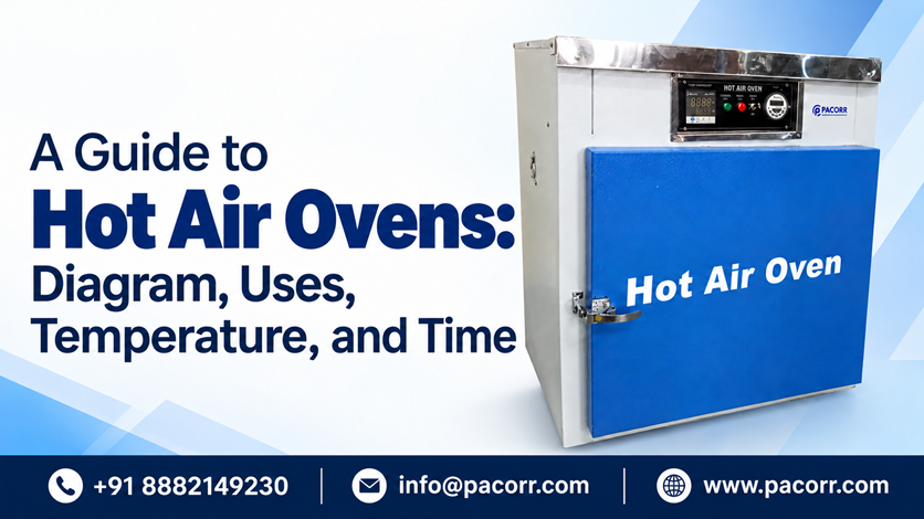 A Guide to Hot Air Ovens: Diagram, Uses, Temperature, and Time