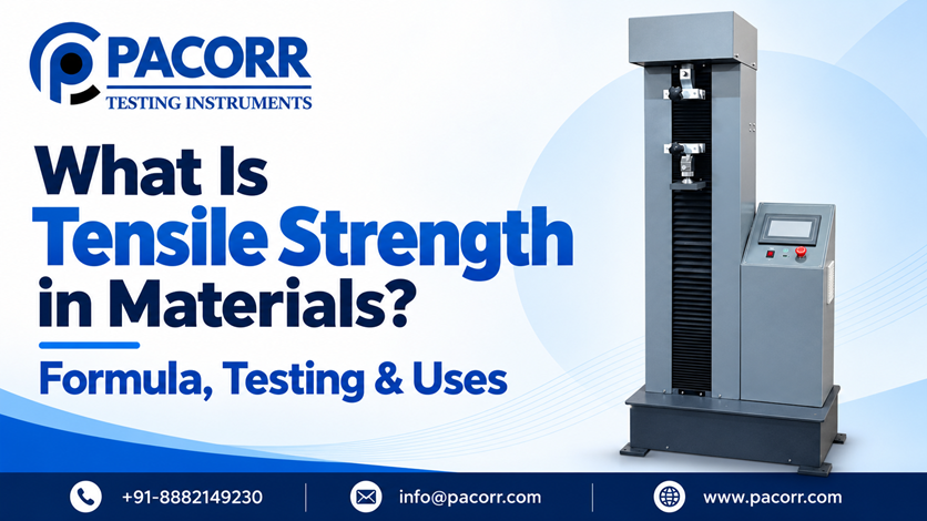 What Is Tensile Strength in Materials? Formula, Testing & Uses