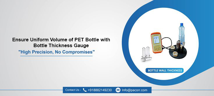 Ensure Uniform Volume of PET Bottle with Bottle Thickness Gauge Ensure Uniform Volume of PET Bottle with Bottle Thickness Gauge