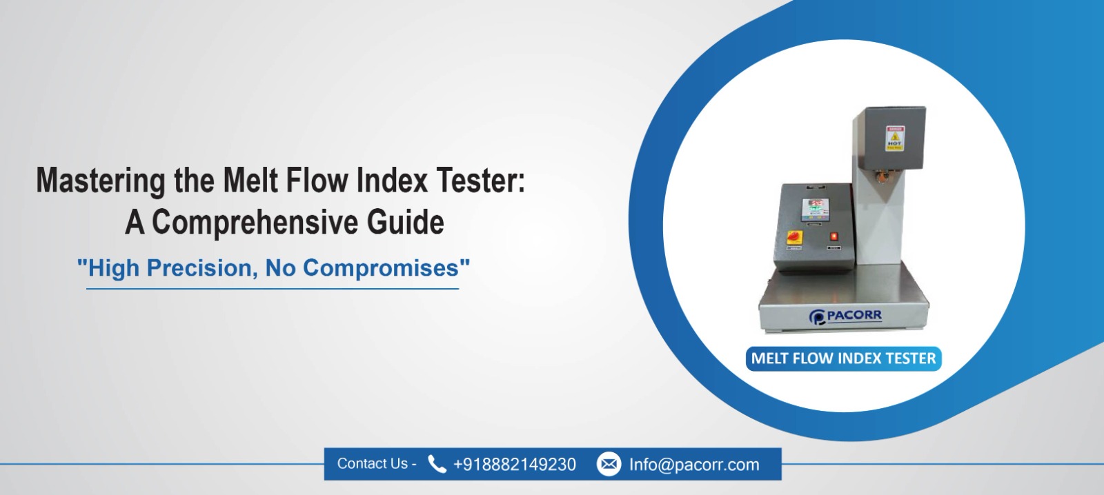 Mastering the Melt Flow Index Tester: A Comprehensive Guide Mastering the Melt Flow Index Tester: A Comprehensive Guide