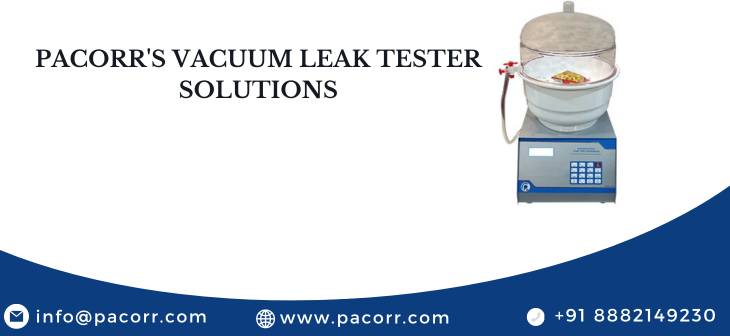 Pacorr's Vacuum Leak Tester Solutions Pacorr's Vacuum Leak Tester Solutions