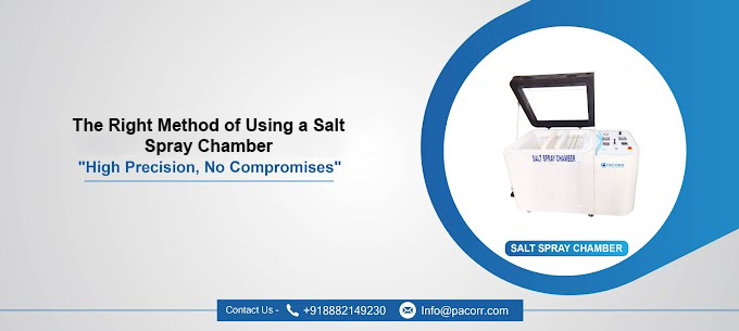 The Right Method of Using a Salt Spray Chamber