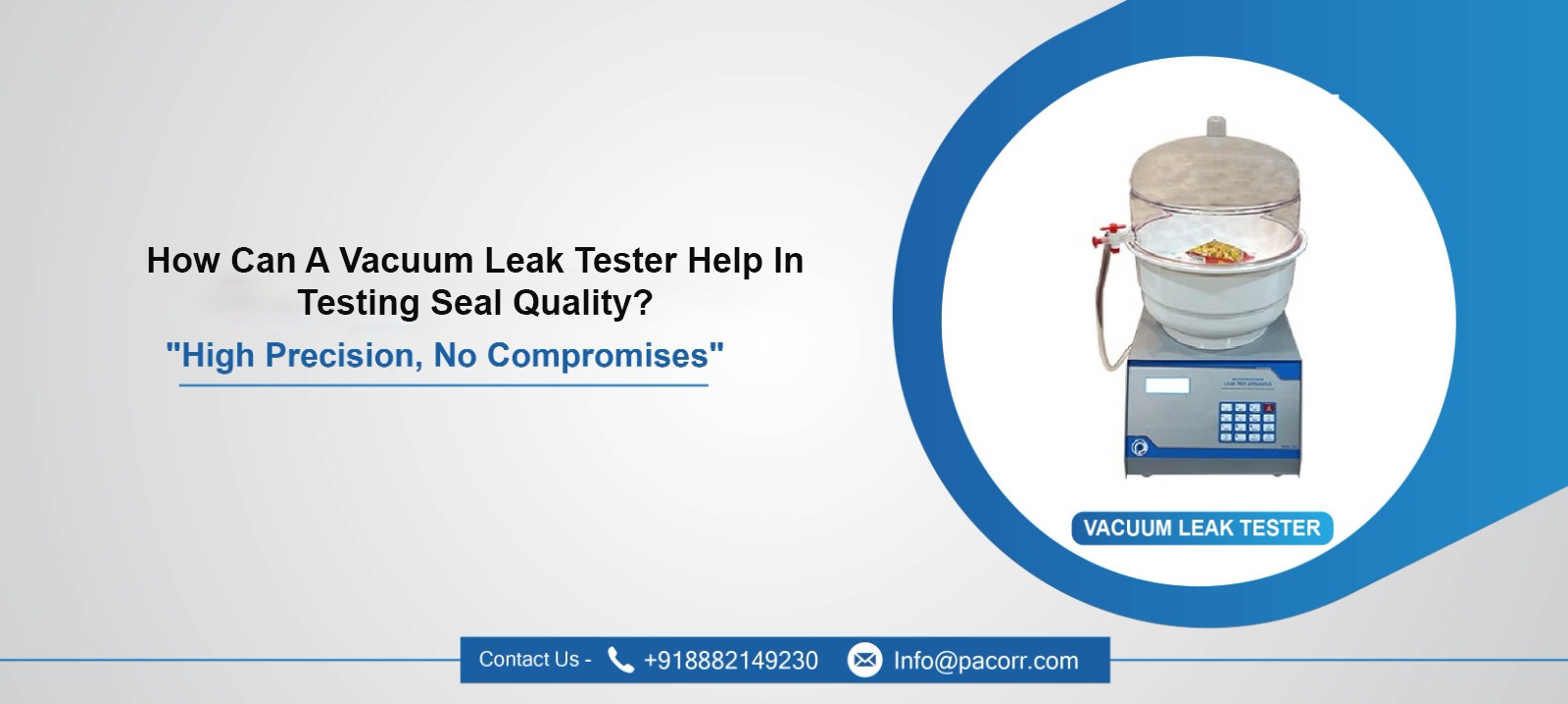How can a Vacuum Leak Tester Help in Testing Seal Quality? How can a Vacuum Leak Tester Help in Testing Seal Quality?