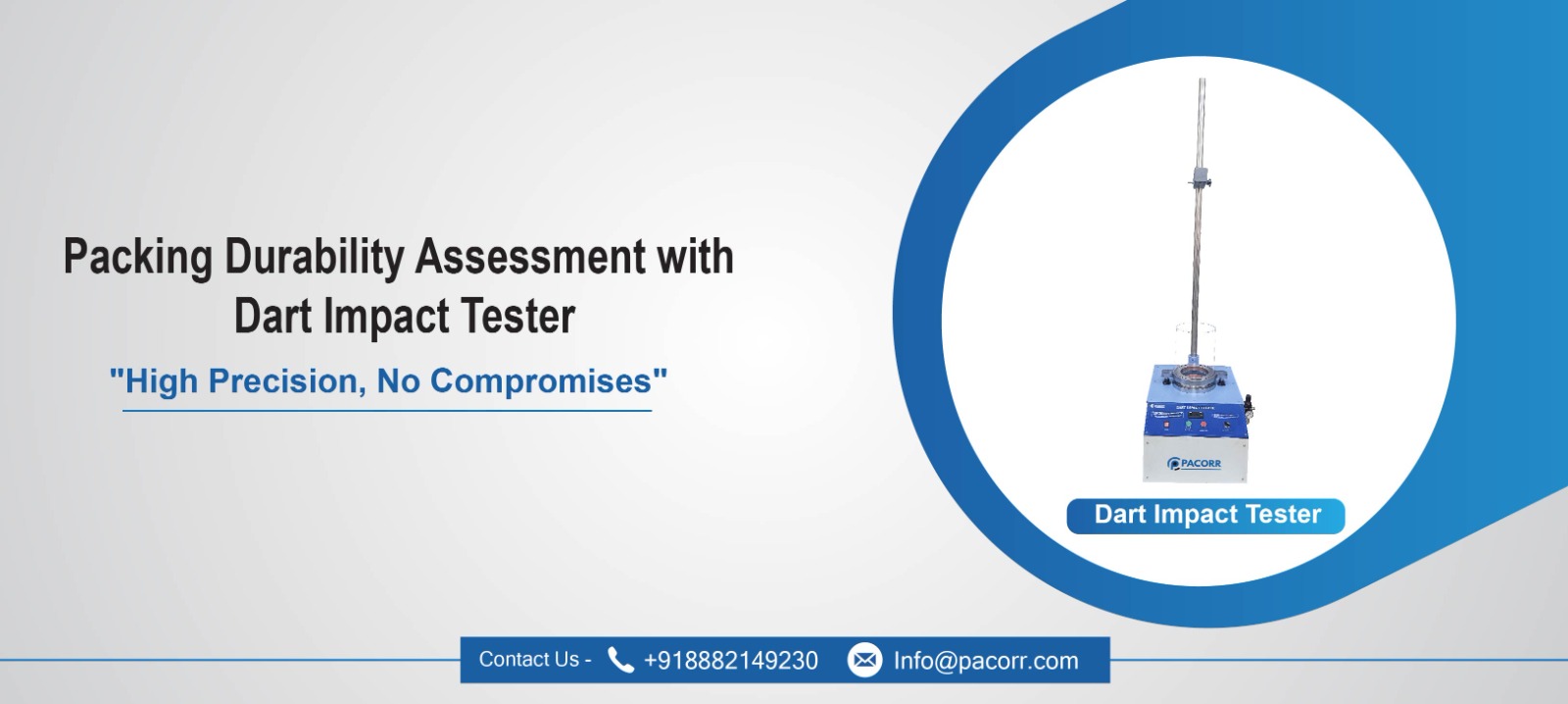 Packing Durability Assessment with Dart Impact Tester