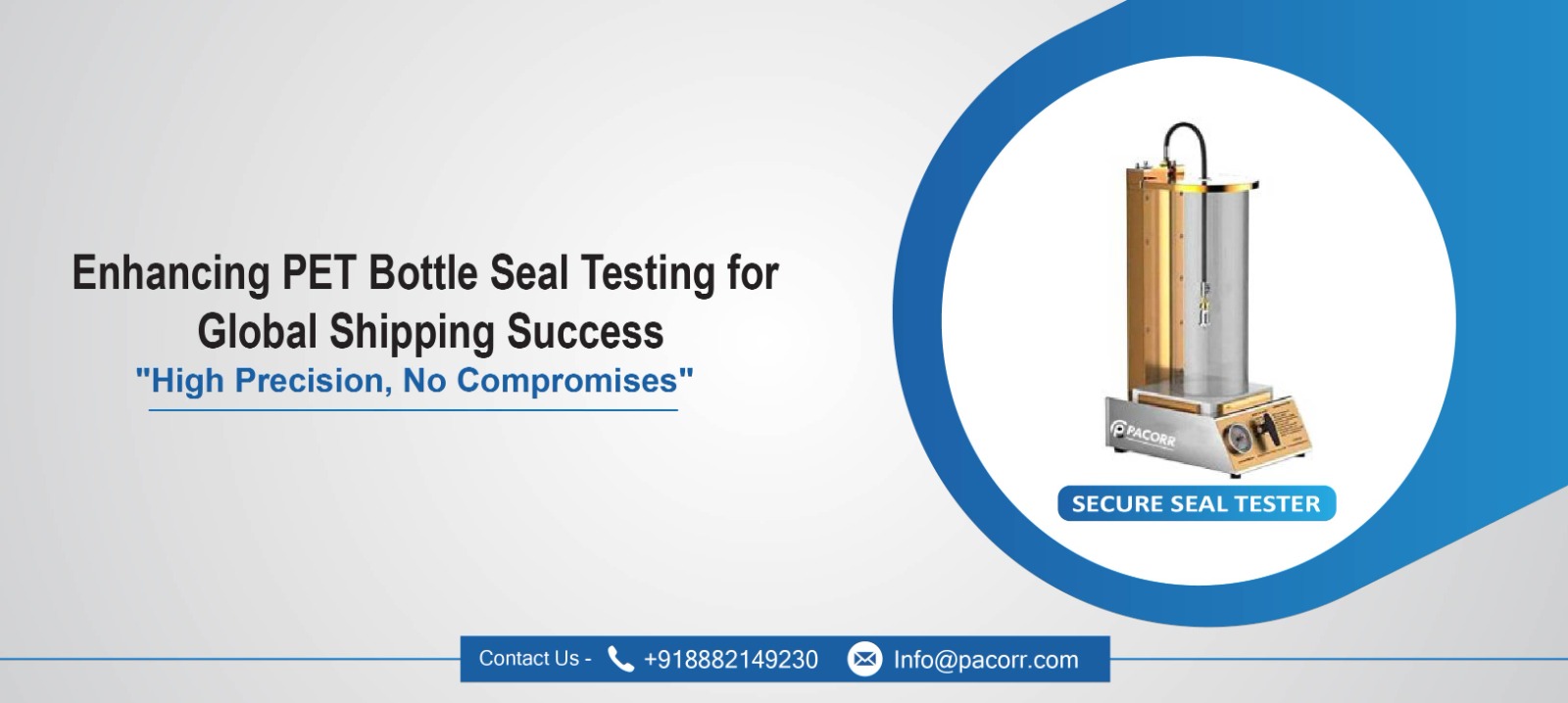 Enhancing PET Bottle Seal Testing for Global Shipping Success Enhancing PET Bottle Seal Testing for Global Shipping Success