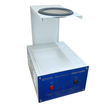Polariscope Strain Viewer for Glass and Plastics