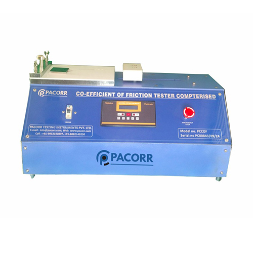 Coefficient Of Friction Tester in Ratnagiri - Maharashtra