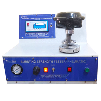 Bursting Strength Tester Pneumatic - Computerized