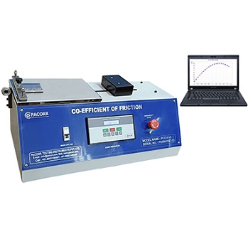 Co-efficient Of Friction Tester- Computerised -(Static & Kinetic)