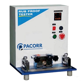 Rub Resistance Tester
